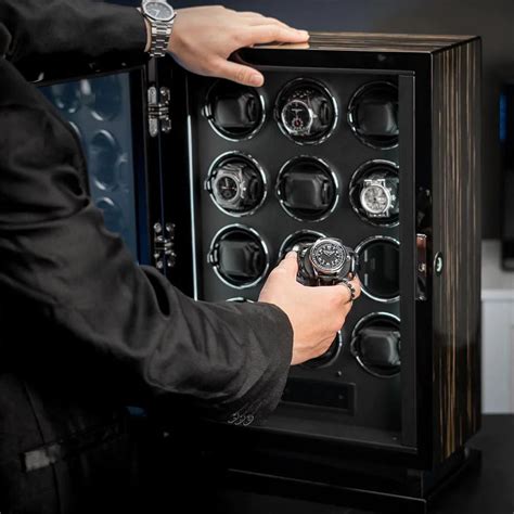 watch winders for breitling|Breitling automatic watch winder settings.